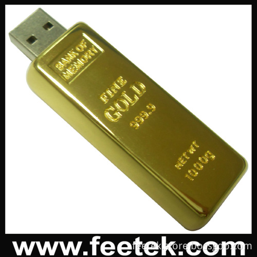 Gold USB Flash Drive (FT-1521)